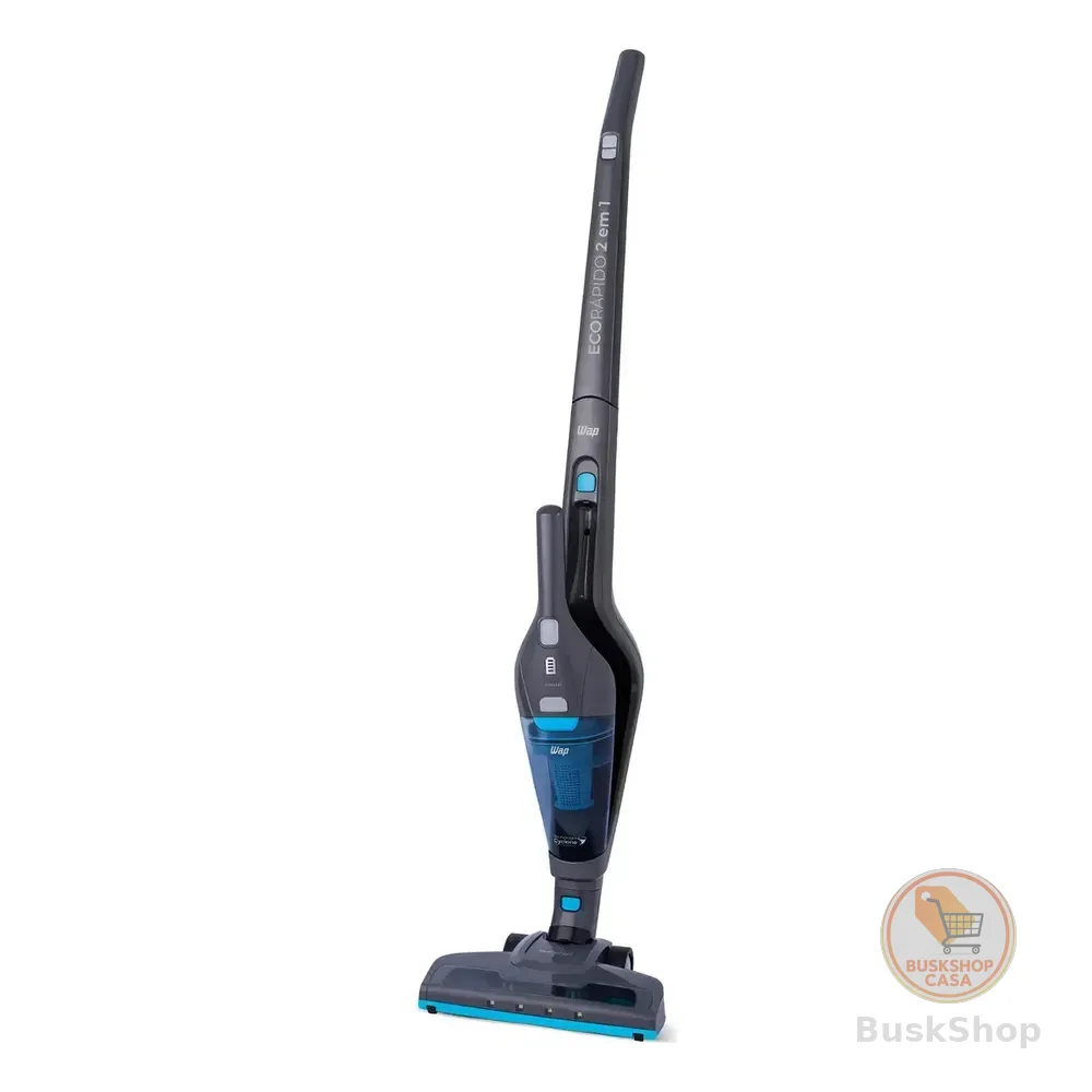 Aspirador De Pó 2 Em 1 Eco Rápido Sem Fio 16vdc Wap 110v220v Azul E Cinza Cinza/azul 127/220v