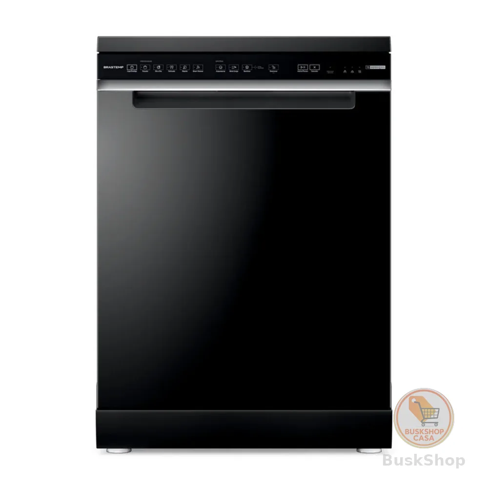 Lava Louças 15 Serviços Brastemp BLF61AE Smart Sensor