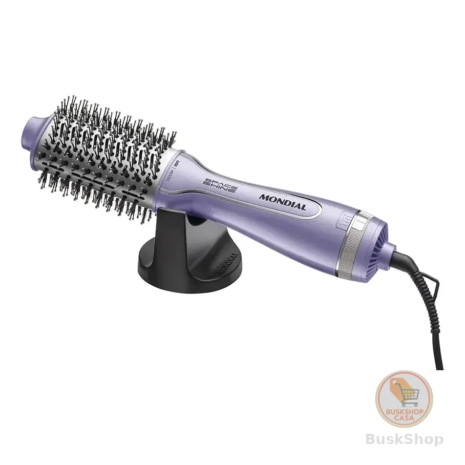 Escova Secadora Space Shine Mondial Lilás 1300w - Es-21 127/220v