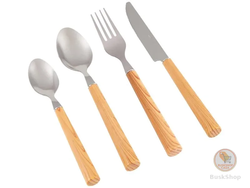 Faqueiro Inox 24 Peças Toscana