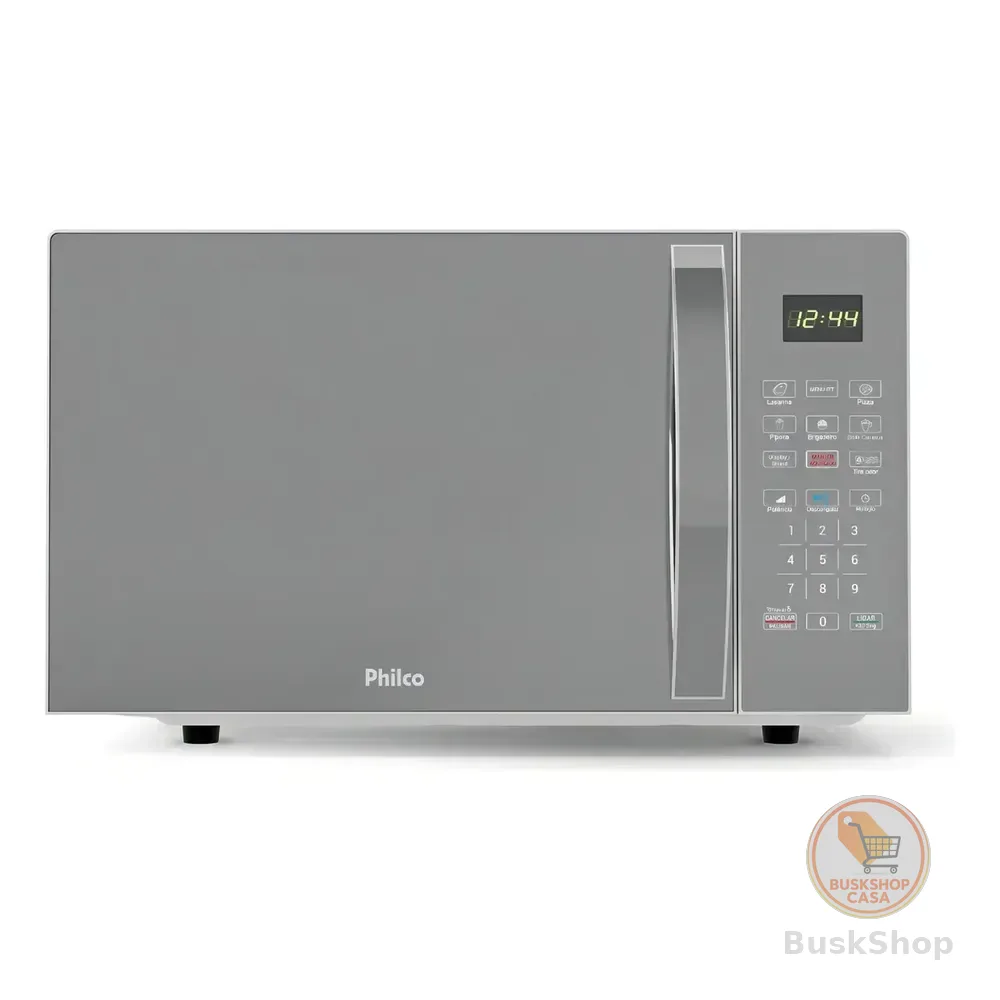 Microondas Pmo30s Philco 28l Limpa Fácil 127v
