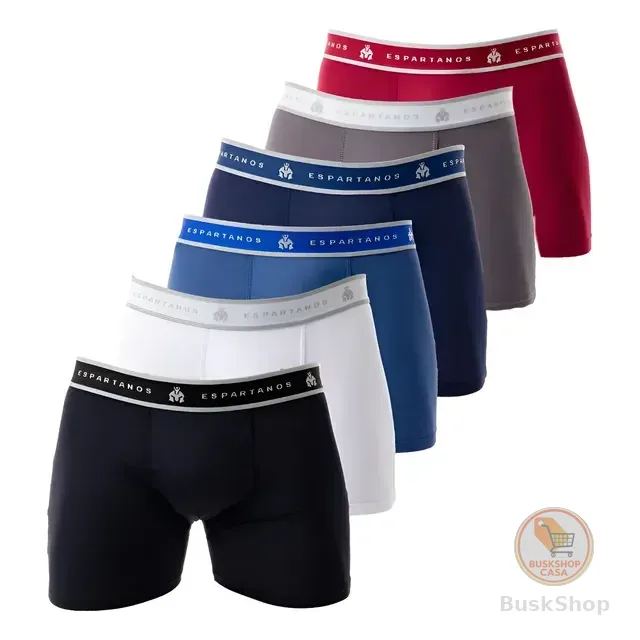 Kit Com 10 Cuecas Boxer Masculina Microfibra Original