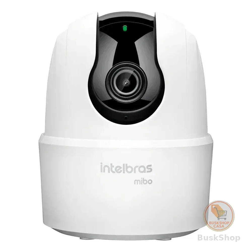 Câmera Inteligente Intelbras Ime 360 3mp Visão 360 Wi-fi Cor Branco