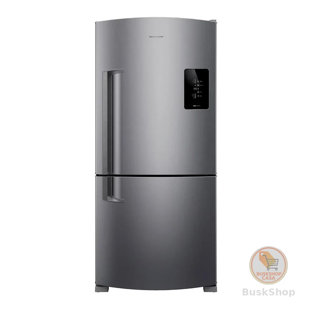 Geladeira Brastemp Frost Free Inverse 591 Litros Inox - BRE85MK