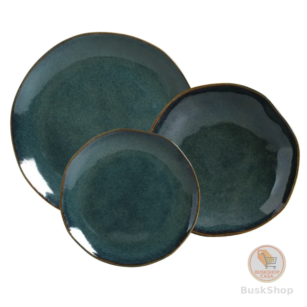 Aparelho De Jantar Luxo Oceano Orgânico 06 Pçs Porto Brasil