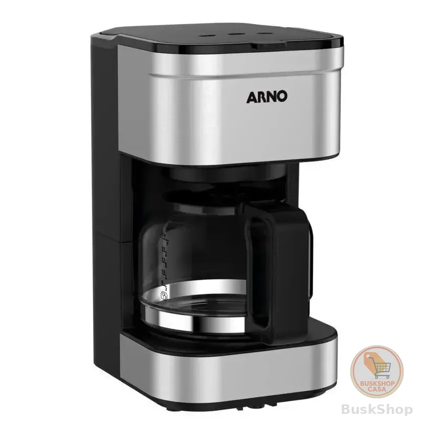 Cafeteira Filtro Arno Preferita Cfpf Inox 750ml Prata/preto 127v