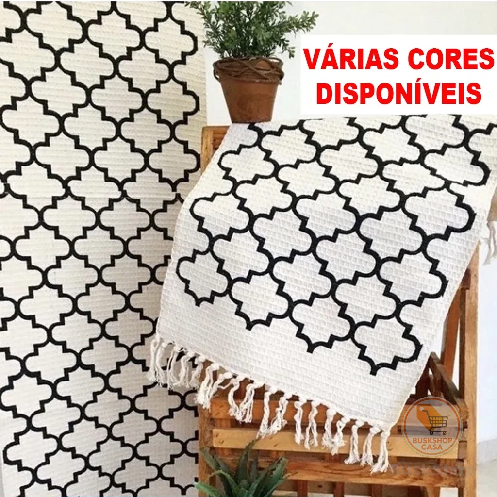 Kit Passadeira Cozinha 3 Peças Jogo Tapete Geométrico Decoração Casa Excelente Qualidade Tecido