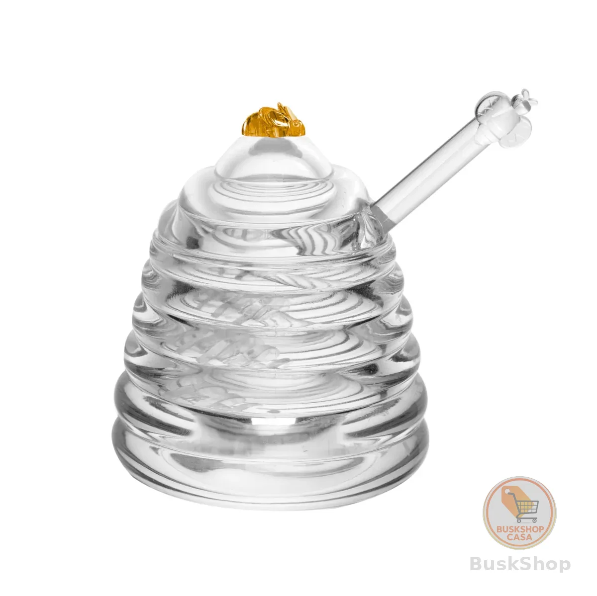 LYOR - Meleira de Cristal Ecológico Little Bee 9cm x 9cm x 9,5cm