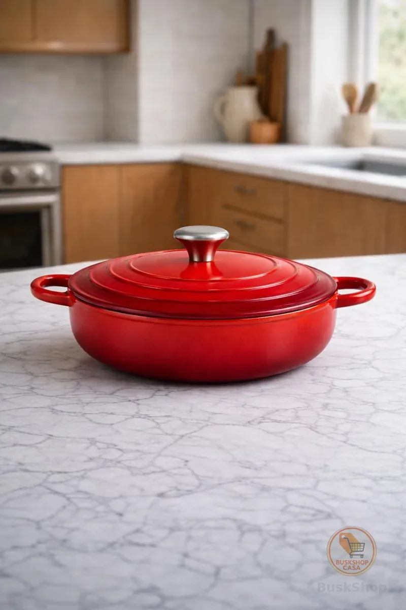 Caçarola Indução 26cm, Antiaderente com Tampa, Panela Cerâmica, Revestimento Premium, Compatível com Fogão Indução, Gás, Elétrico e Vitrocerâmico, Alta Durabilidade.
