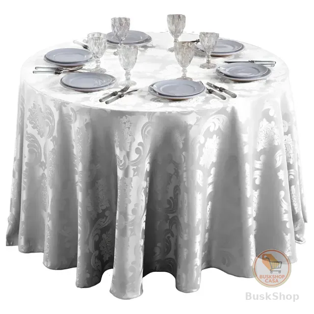 Toalha De Mesa Redonda 2,60 P/ Eventos Buffet Restaurante
