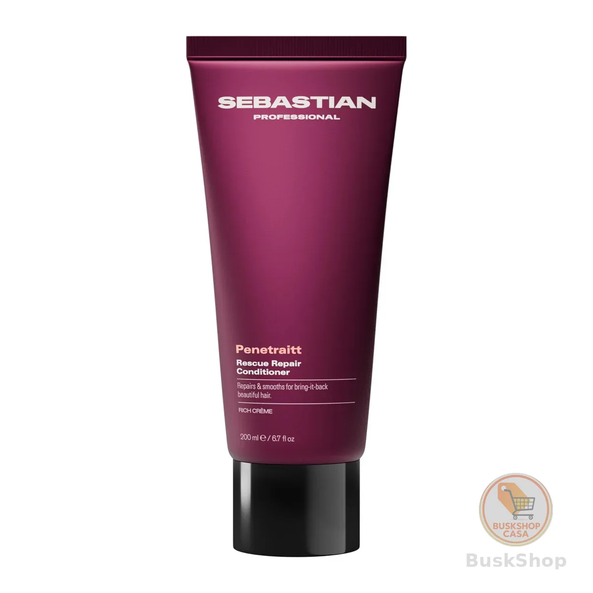 Sebastian Professional, Penetraitt, Condicionador de restauração e resgate para cabelos danificados, 200 ml