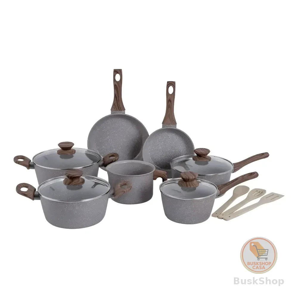 Conjunto De Panelas Indução Style Cook 10 Peças Grafito - Mimo Style