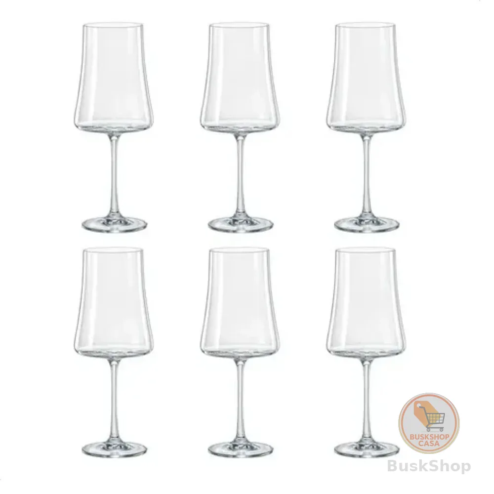 Taça de Cristal para Vinho Bohemia 560ml - XTRA NDI