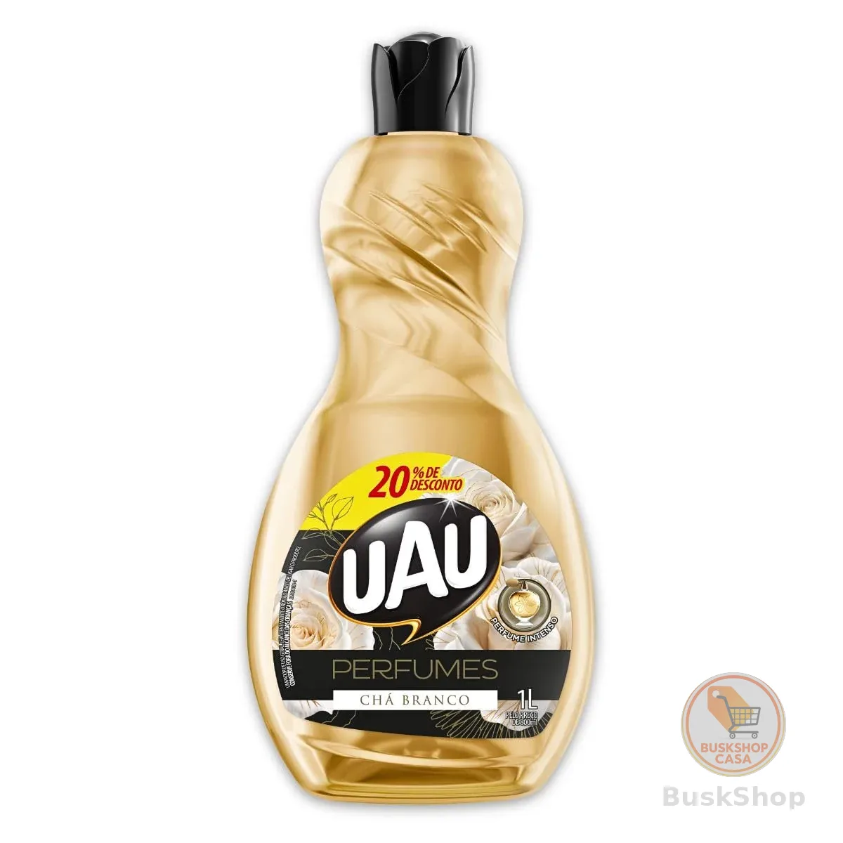Limpador Perfumado 1L UAU Ingleza Perfume Chá Branco Promo