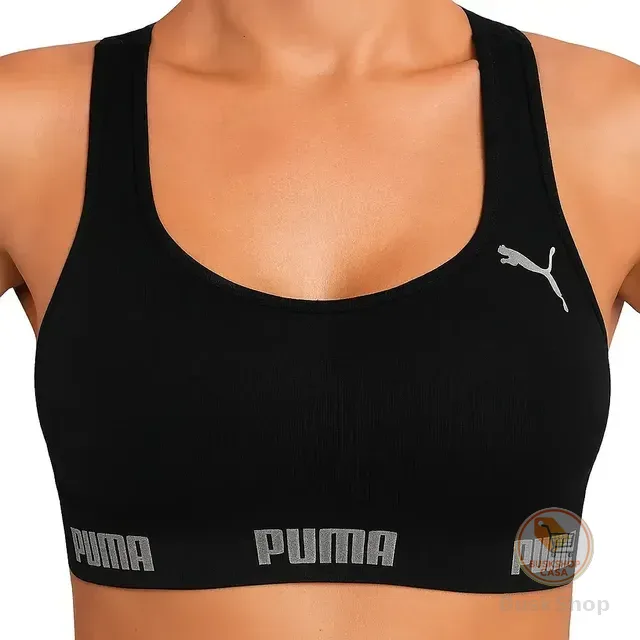 Top Puma Original Feminino Alta Sustentação Academia Fitness