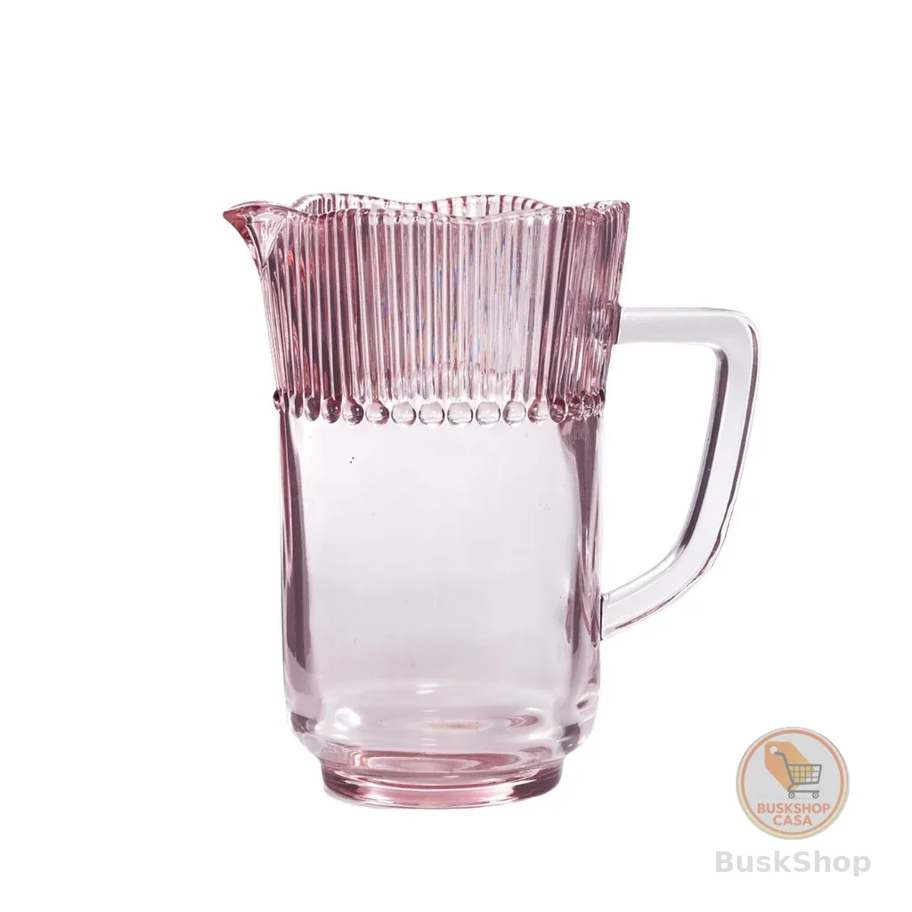 Jarra De Vidro Linx Rosa 1,25L