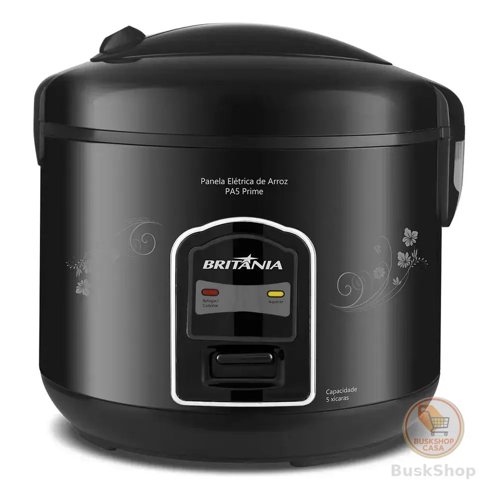 Panela De Arroz Britânia Pa5 Prime Preta Preto 220v