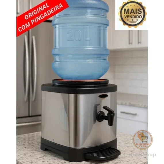 Suporte Para Galão De Água Mineral 10/20 Inox cuba de Cerâmica