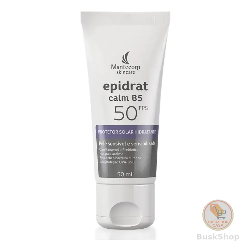 Protetor Solar Hidratante Epidrat Calm B5 Fps50 Bisnaga 50ml