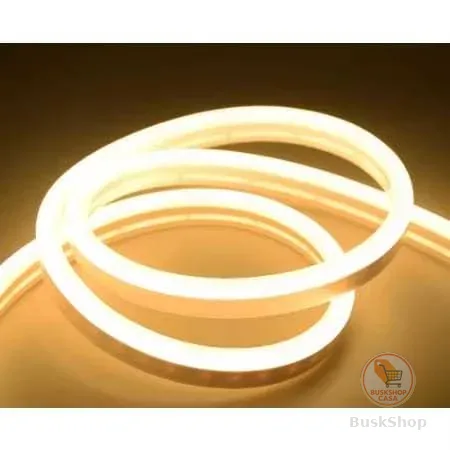 Mangueira Fita LED Neon Flex 1m a 10metros Branco Quente / Branco Frio110v/220V