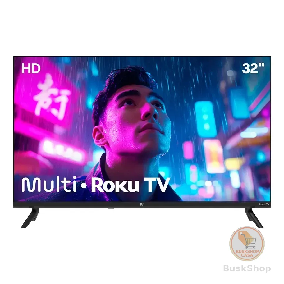 Smart Tv Multi Roku 32" Hd Wi-fi 3 Hdmi 2 Usb