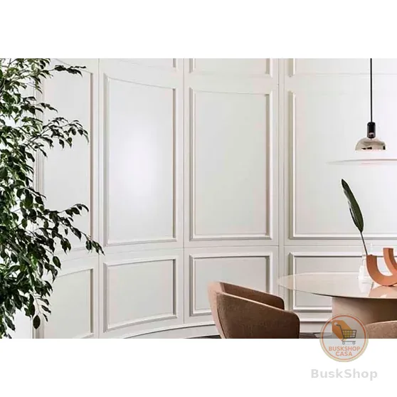Moldura isopor Boiserie  Kit 10 metros  S11