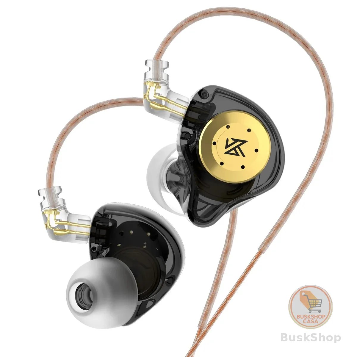 Fone de Ouvido KZ EDX Pro sem Microfone - Preto