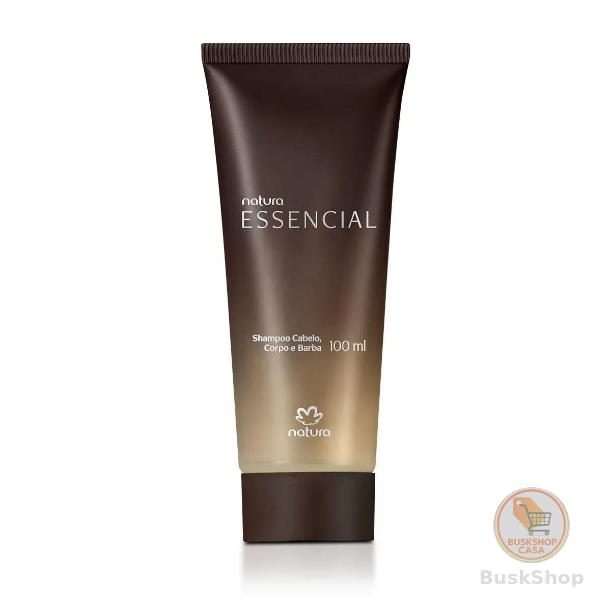 Shampoo Masculino para Cabelo, Corpo e Barba  Essencial 100ml