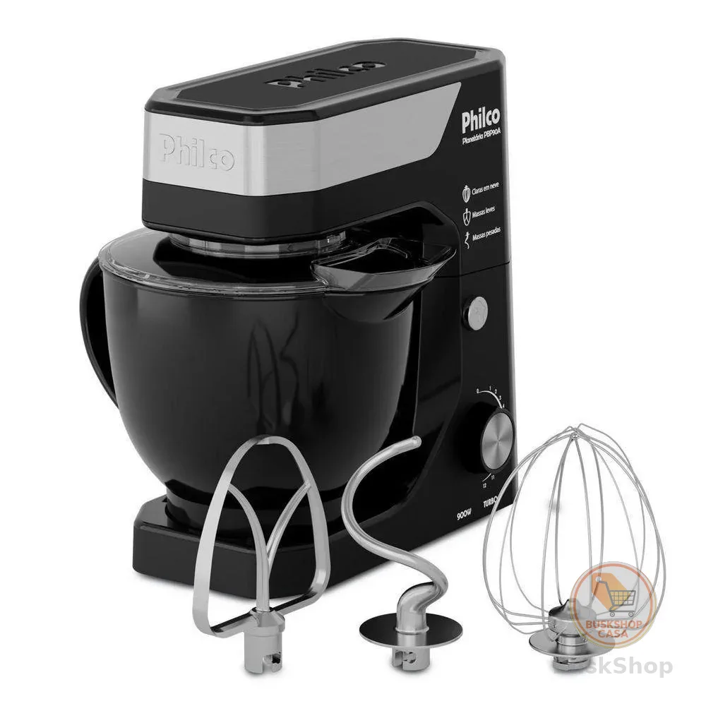 Batedeira Planetária Philco Concept 5L 900W Turbo PBP90A - 220V
