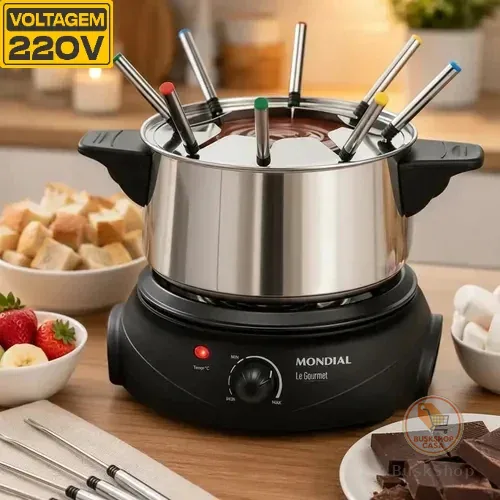Panela Elétrica De Fondue Mondial Fd-02 220v