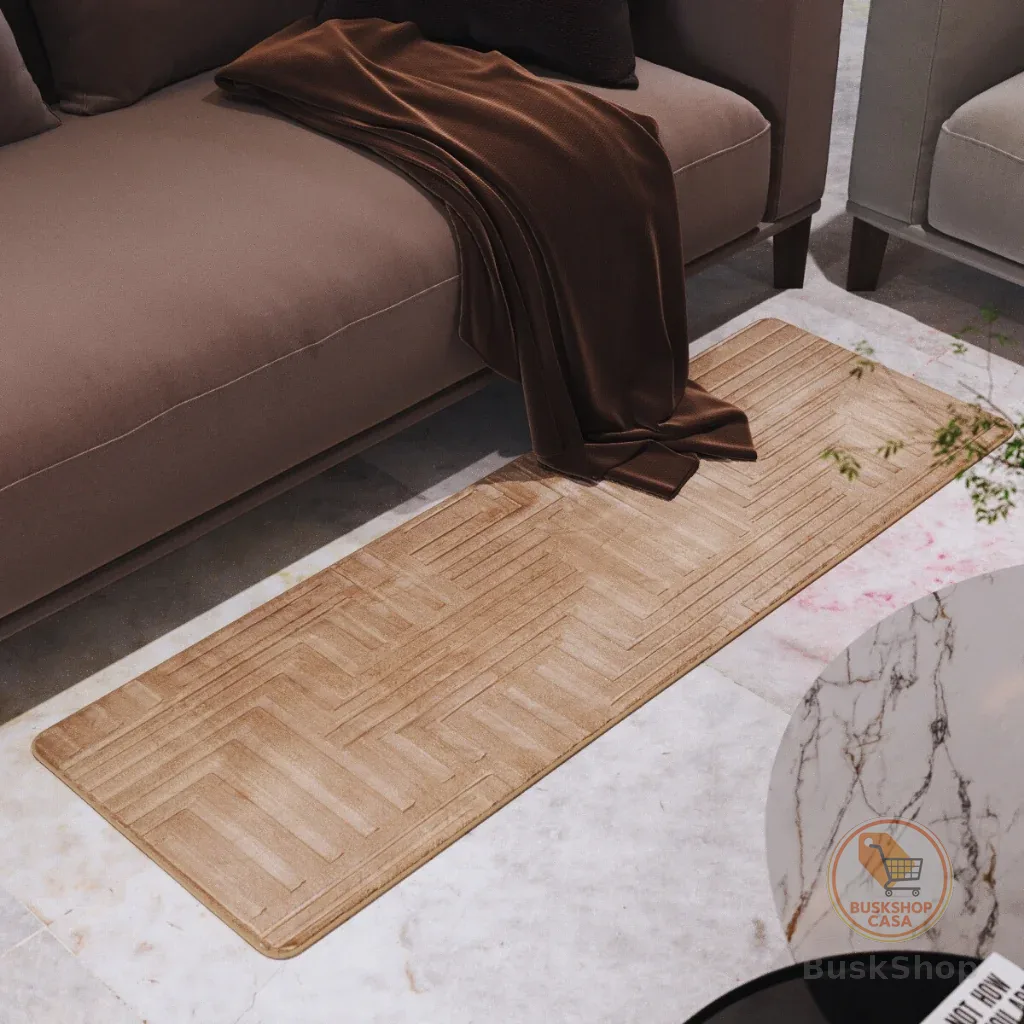 Tapete Passadeira Sala Quarto Cozinha Corredor Itália Geométrica 50x150cm Antiderrapante Exclusivo