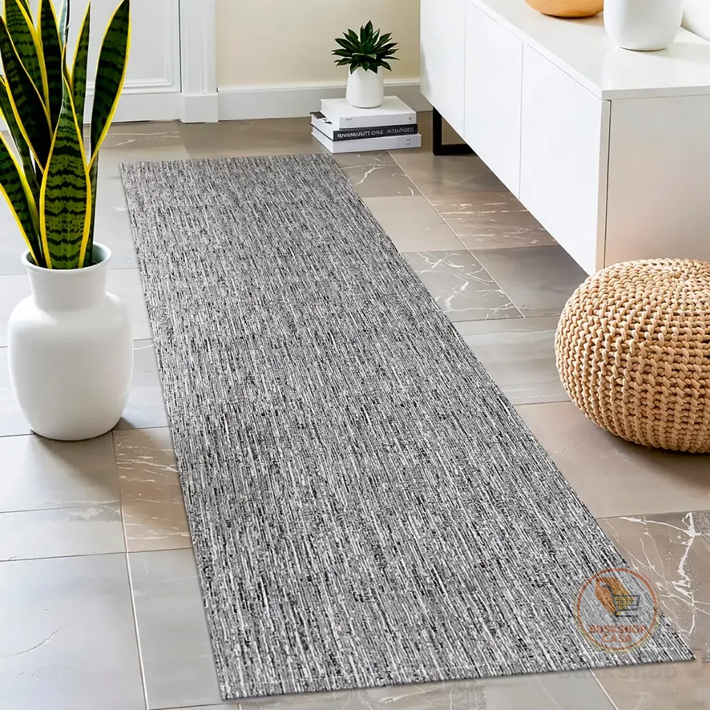 Passadeira Grande 3,00m x 0,65m Atenas Antiderrapante Quarto Corredor Decor
