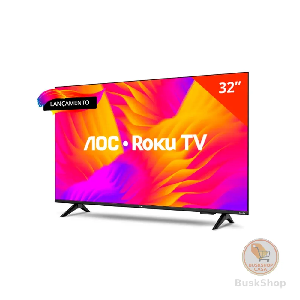 Smart Tv Aoc Dled 32 Wi-fi Roku Tv Quad Core 32s5155/78g