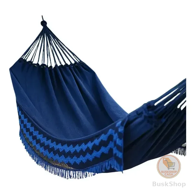 Rede De Dormir Casal Com Detalhes Em Renda Descanso Jeans