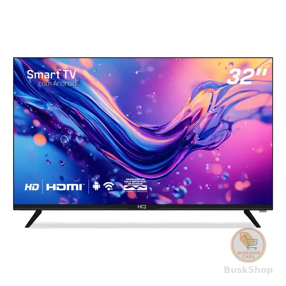 Smart Tv Hq 32 Hd Android 12 Design Slim Hqs32nkhm