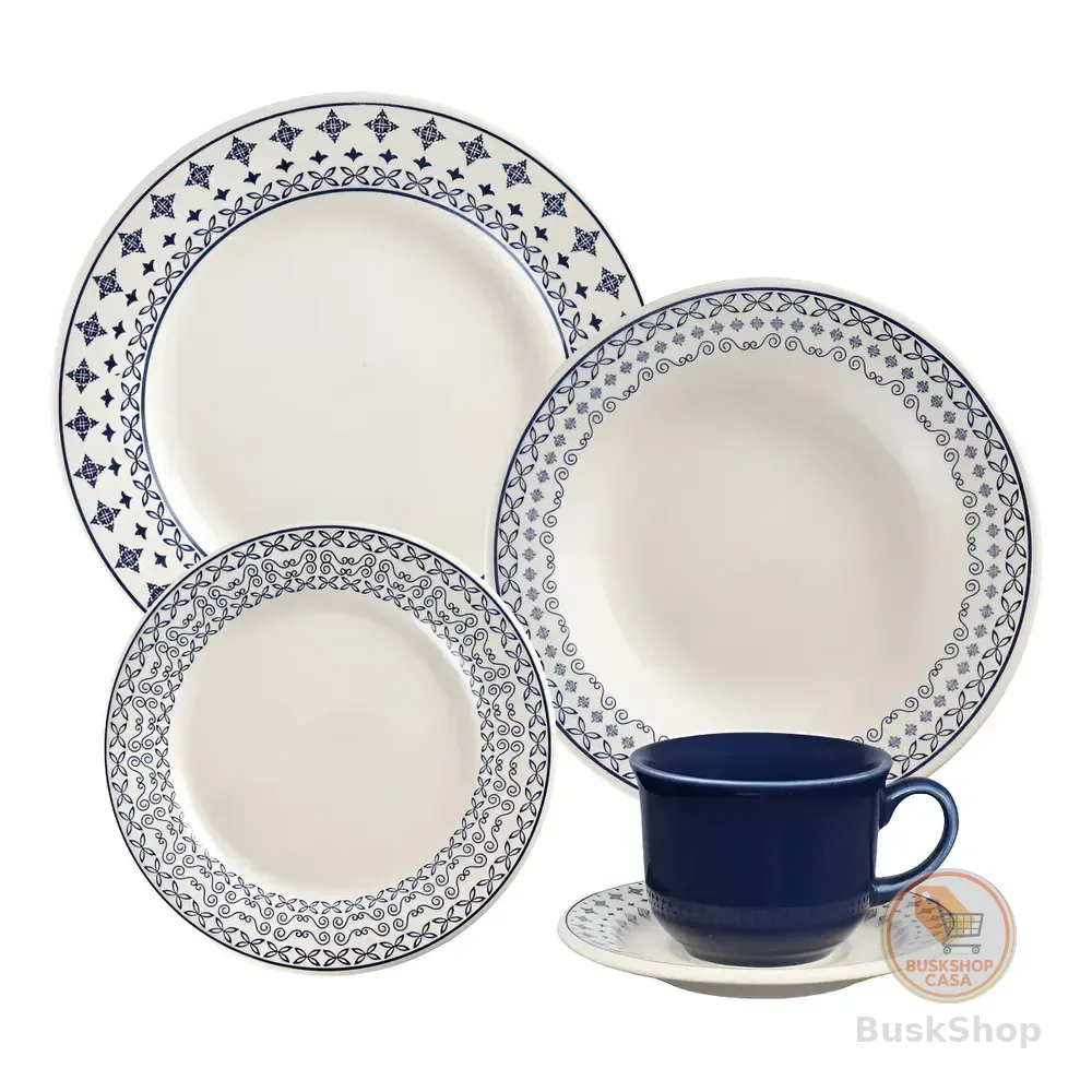 Aparelho De Jantar 20 Peças Luna Biona Donna 24
