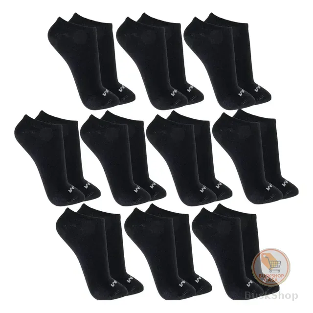 Kit 10 Pares Meias Mash Invisível Esportiva Algodão Original