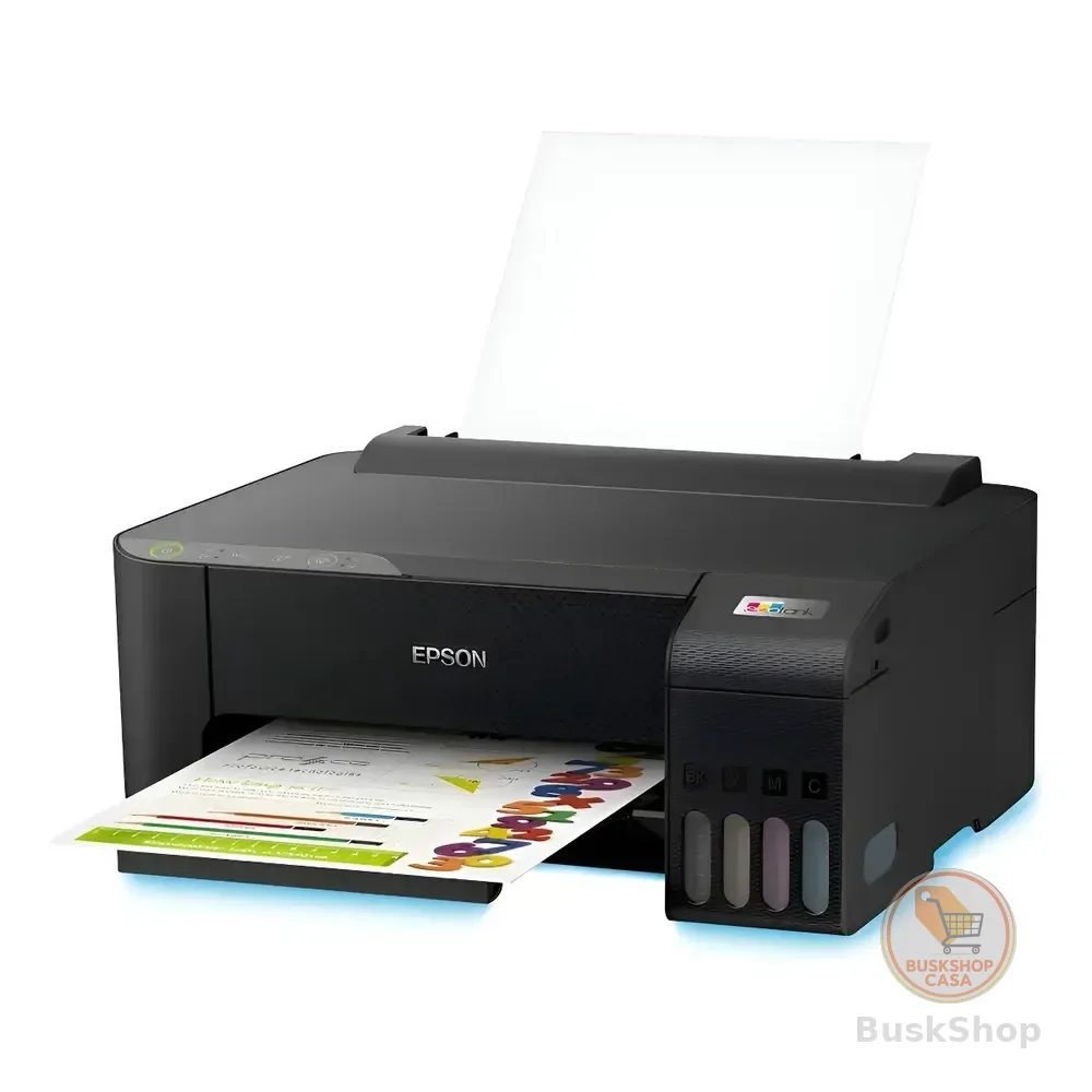 Impressora Função Única Cor Epson Ecotank L1250 Sem Scanner Preto 127/220v