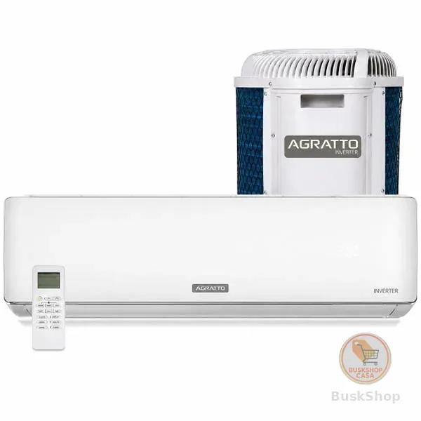Ar Condicionado Inverter Quente e Frio 12000 btus Split ZEN ZICST12QF02 Agratto 220V