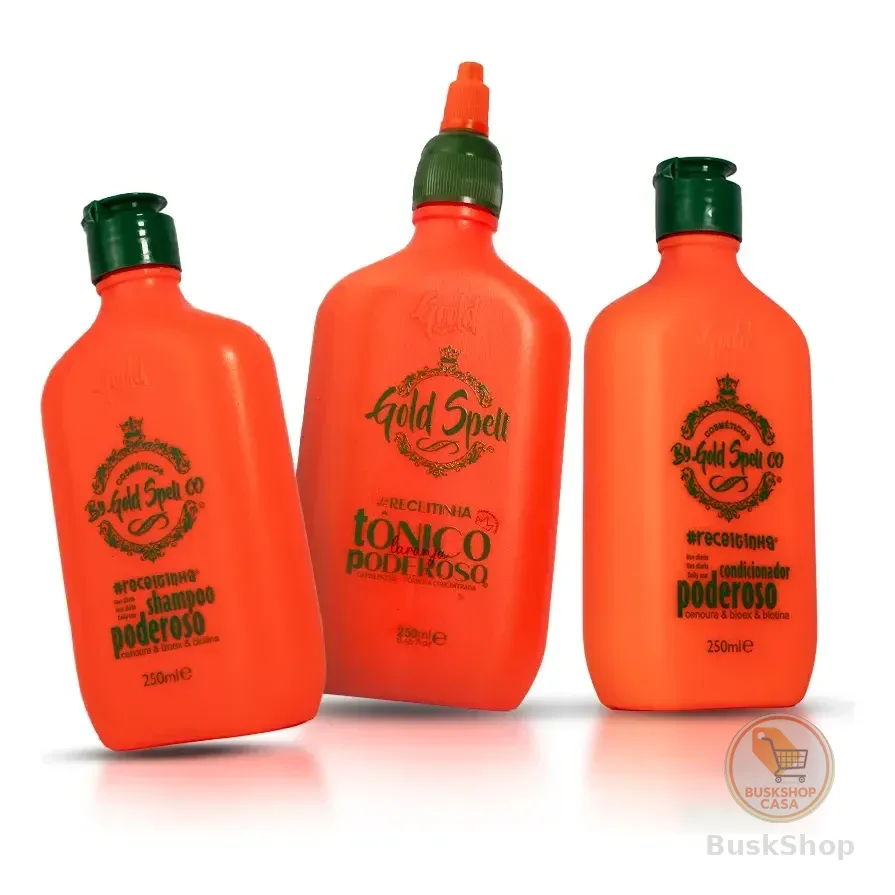 Combo Poderoso (shampoo+cond+tônico) Original
