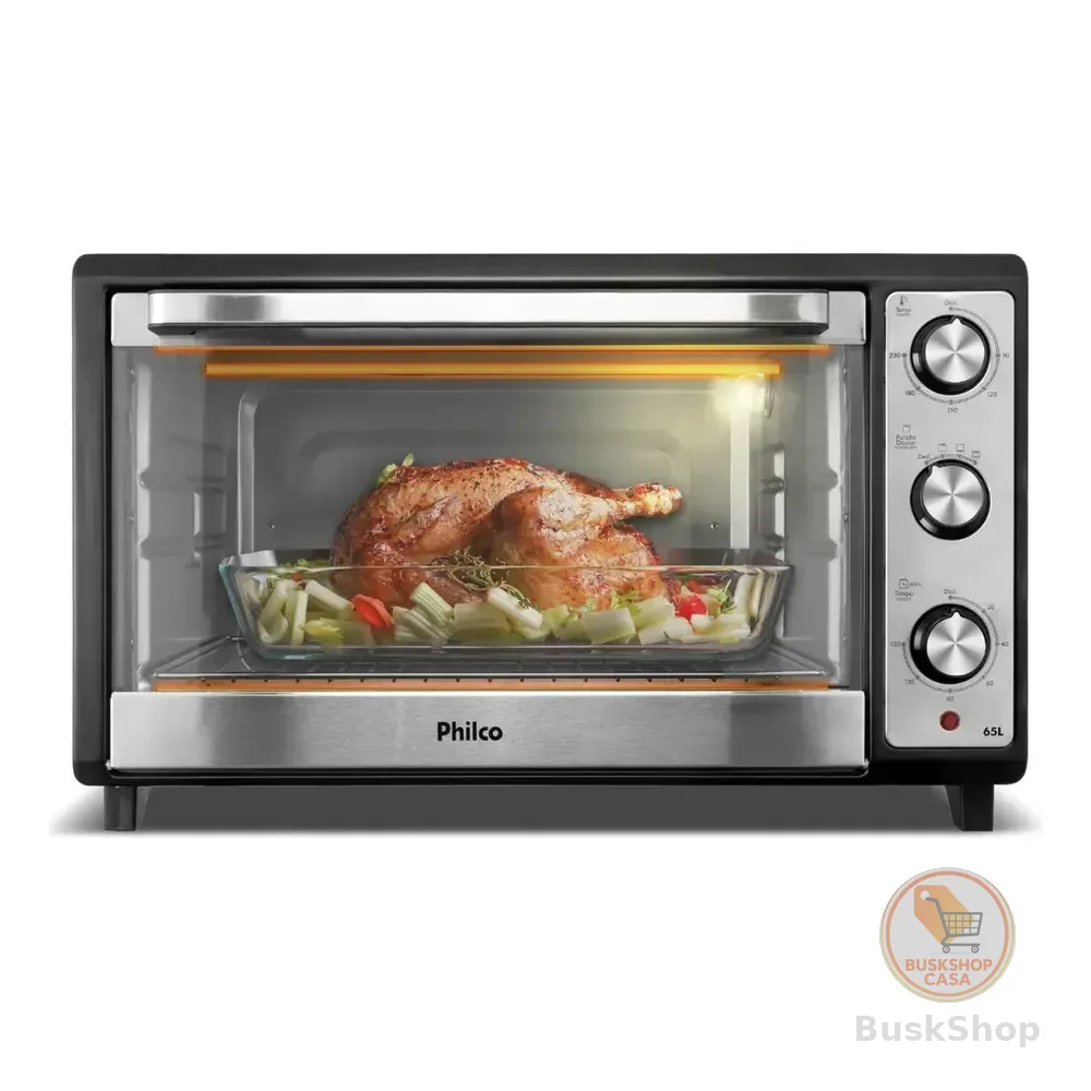 Forno Elétrico Philco 65l Dupla Resistência Pfe65 127v