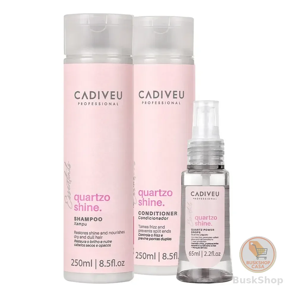 Cadiveu Professional Kit Quartzo Shine (3 Produtos)