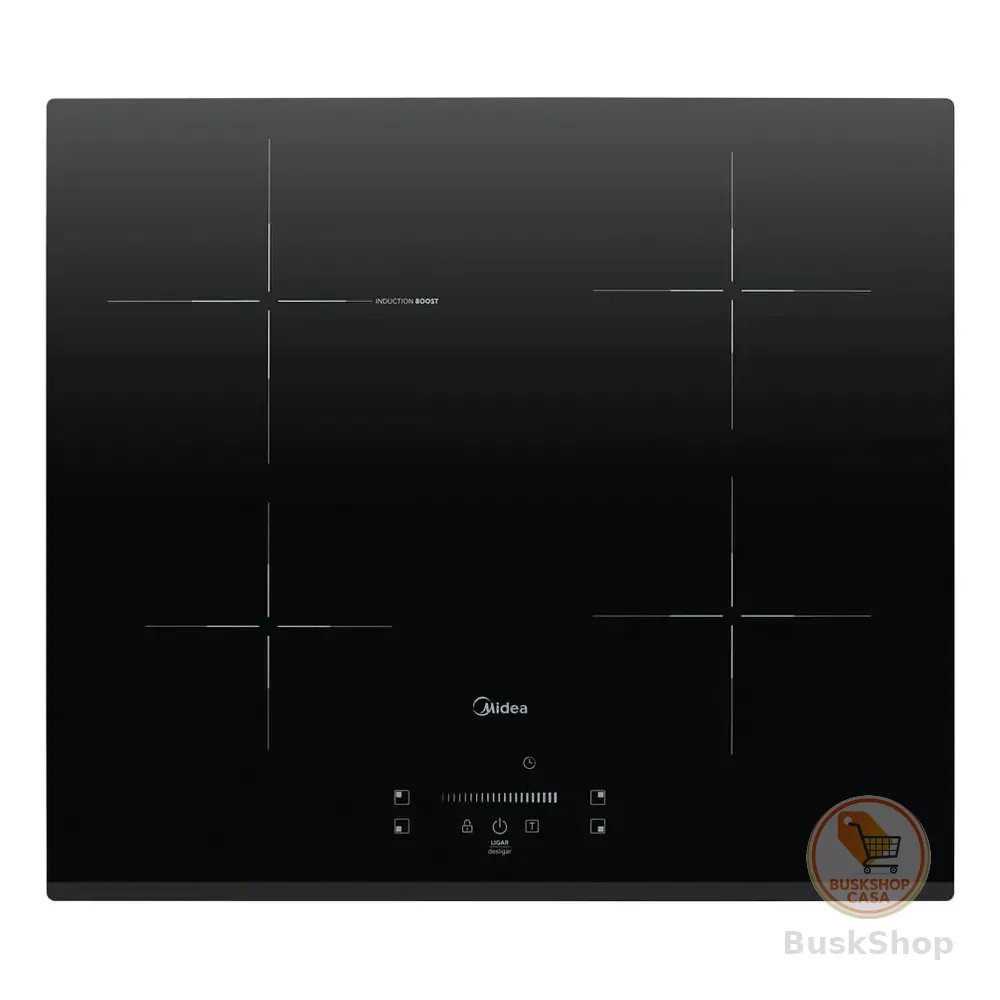 Cooktop 4 Bocas De Indução Even Pro Midea Cor Preto 220v