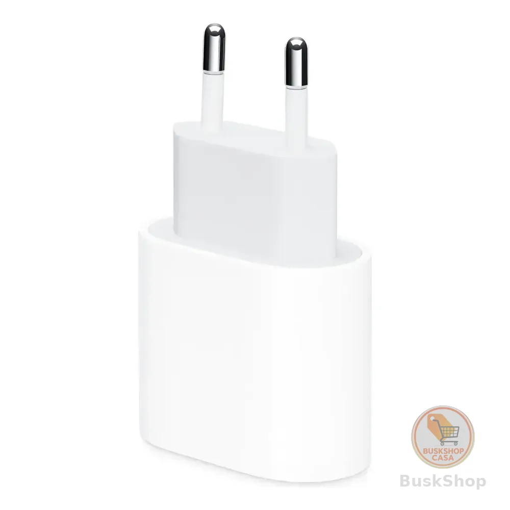 Carregador Adaptador Usb-c De 20w Para iPhone Apple Branco A2465 - Distribuidor Autorizado