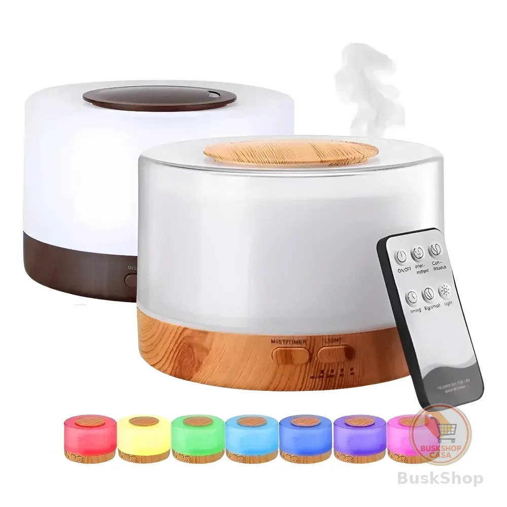 Aromatizador Difusor De Aroma Óleo Essencial Elétrico Bivolt Branco