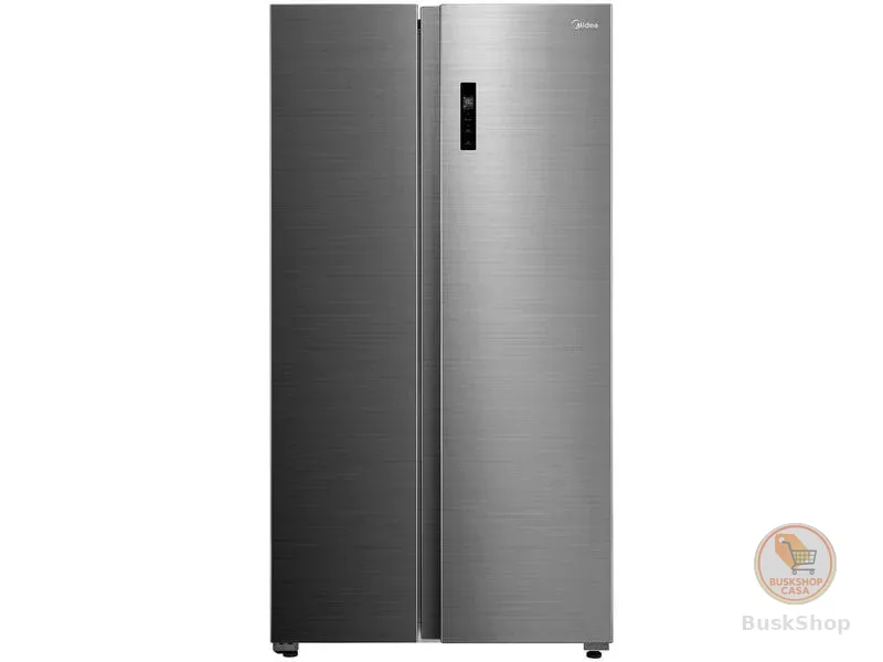 Geladeira/Refrigerador Midea Smart Frost Free Side by Side Inox 511L MDRS710FGD46