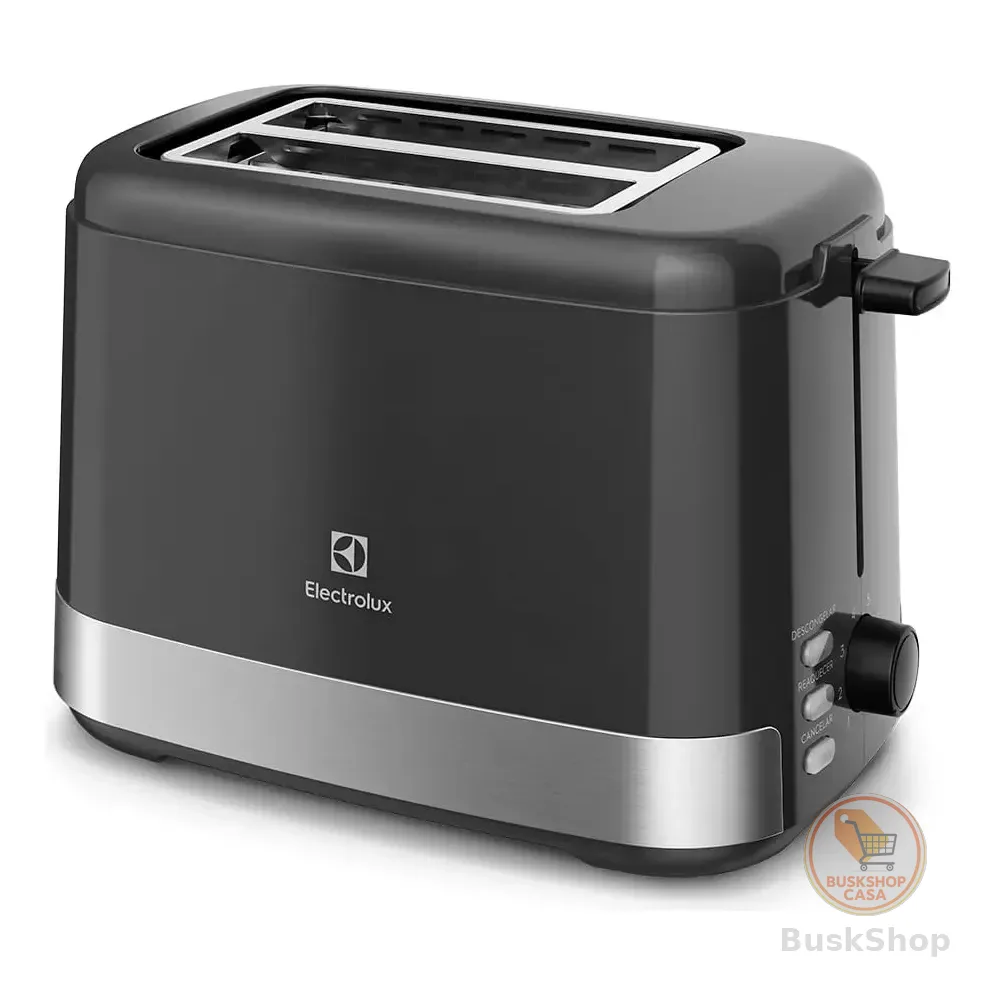 Torradeira Elétrica Electrolux Ets10 Efficient Preto 127v