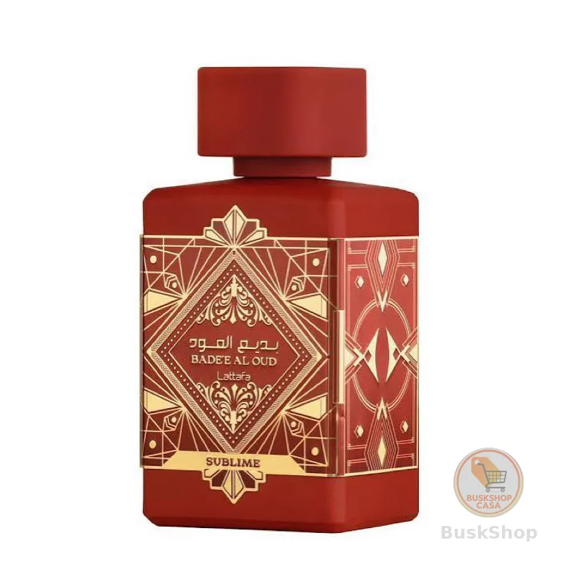 Perfume Árabe Bade'e Al Oud Sublime Lattafa Perfumes Compartilhável 100ml