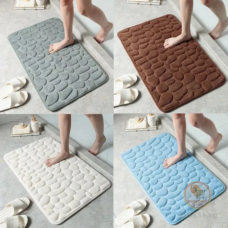 Tapete Soft Para Banheiro, Sala E Quarto Com Diversas Cores Decoração Super Macio