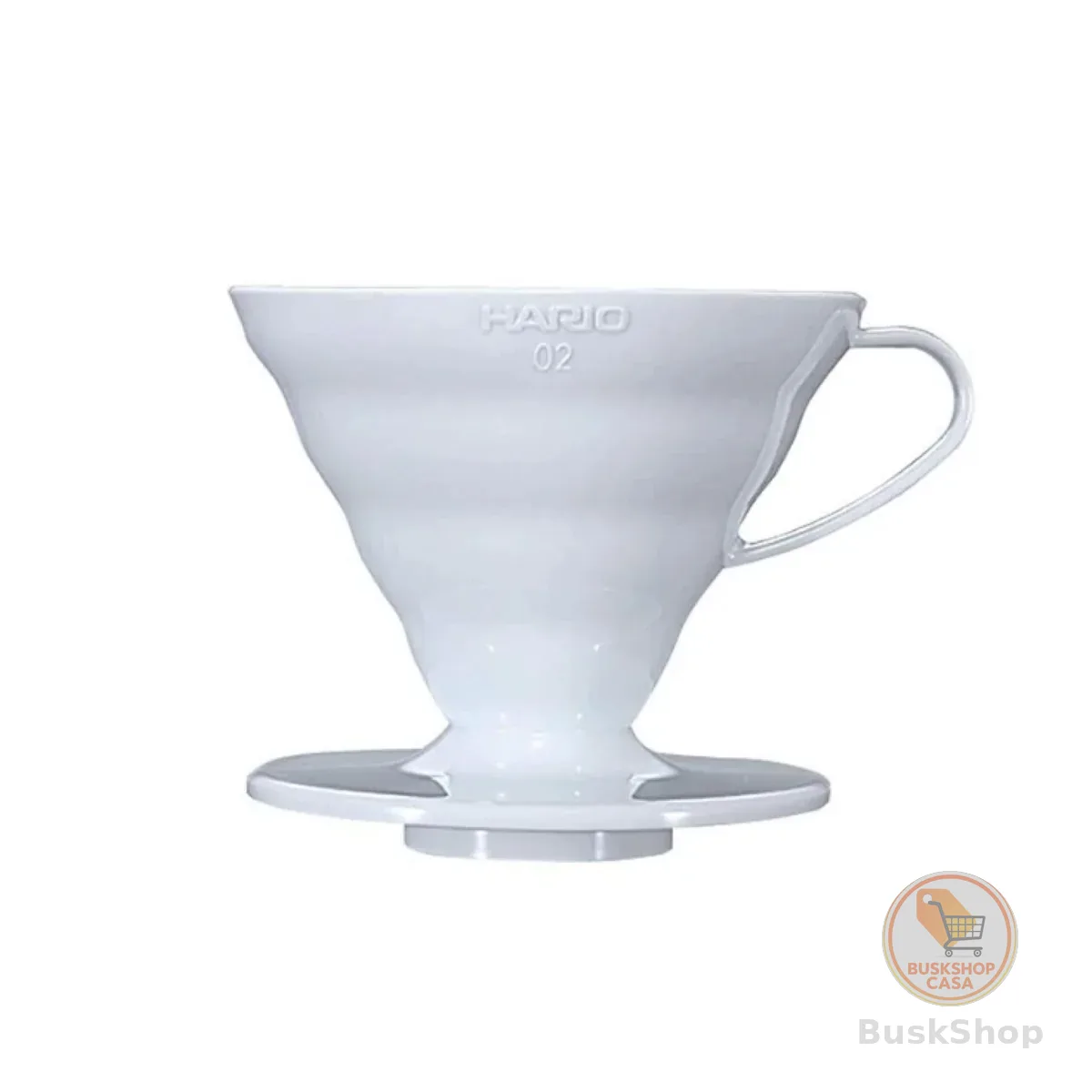 Hario Suporte para filtro de café V60 Tamanho 02 Branco Original Japão